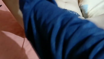 Beautiful stepmother with a big pussy i finger her and she masturbates