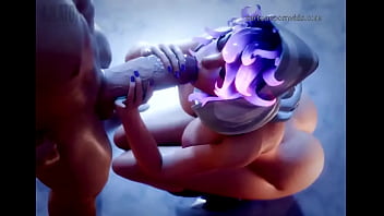 Goddess of the hunt milks your dick