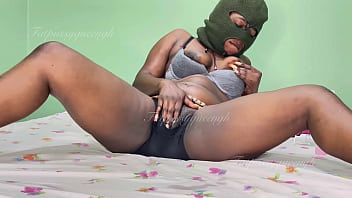 Ebony teen slut getting both hole fucked my neighbour’s 20 yo old son hardcore anal