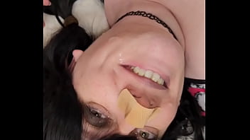 2nd swallow got my mouth filled while wearing my cute onesie