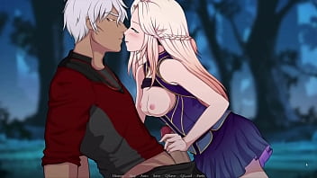 Hentai game yraselle handjob scene