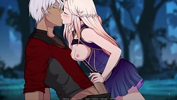 Hentai game yraselle handjob scene