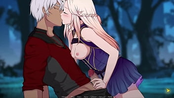 Hentai game yraselle handjob scene