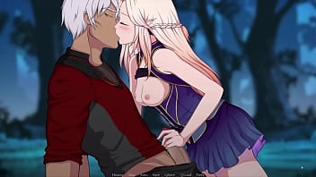 Hentai game yraselle handjob scene