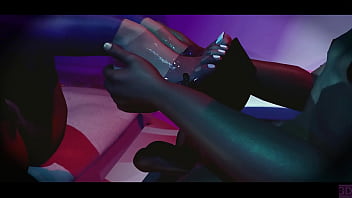 Thin cyberpunk bitch teaches inexperienced young client sex preview