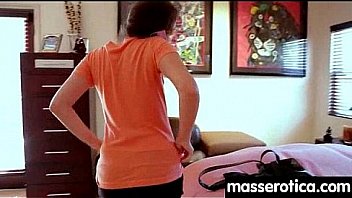 Sensual lesbian massage leads to orgasm 15