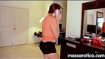 Sensual lesbian massage leads to orgasm 15