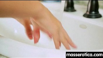 Sensual lesbian massage leads to orgasm 15