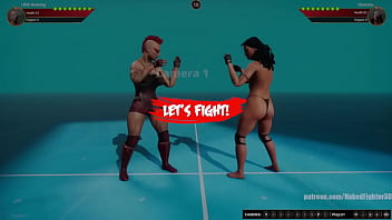 Lillith vs charlotte nf3d video game lesbian sex combat