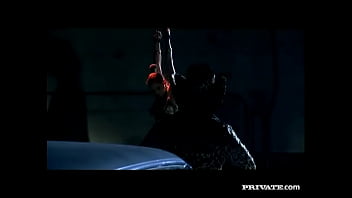 Kathy gets chained up spanked fucked and facialized