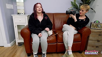 Skinny blonde sassy and coed cutie bella share a big cock to suck and milk