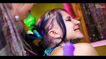 Tattooed lesbians go deep with massive toys — atm gaping holes and raw real orgasms Tattooed lesbians go deep with massive toys — atm gaping holes and raw real orgasms