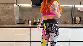 Neighbor pounced on me and fucked me while my wife came out deep throat tight pussy loud moans missionary naked cowgirl pov