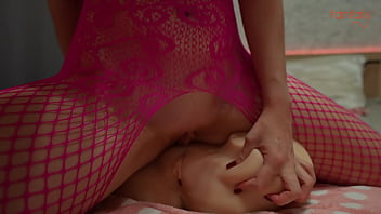 Sexy girl rubbing pussy