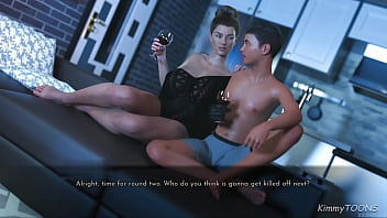 Movie night and fingering fat pussy