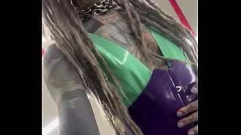 Bts With Latex Unconfined What's Your Favorite Latex Look #behindthescenes #inked #inkedwoman #tattoojourney #ps thumbnail