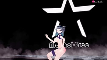Mmd r18 a ining spirit cat shiba gun cat cheshire cat version