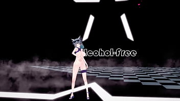 Mmd r18 a ining spirit cat shiba gun cat cheshire cat version