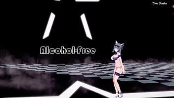 Mmd r18 a ining spirit cat shiba gun cat cheshire cat version