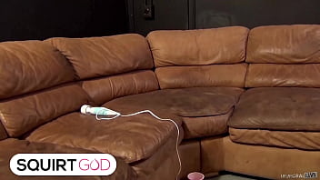 Dan's fingers pump summer rae's pussy into a messy squirting orgasm