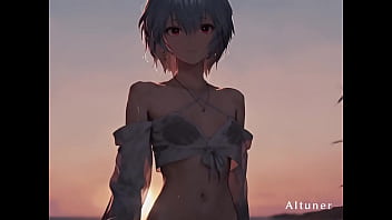 She keeps the last light—blue hair red eyes finished behind her field