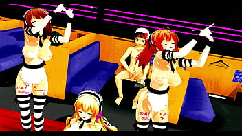 About love cartoon girls and outdoor sex bright girl dancing to sex music