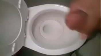 Masturbation in the bathroom