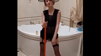 Cleaning lady wants sex