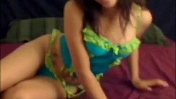 Sexy latina touching her cute twat