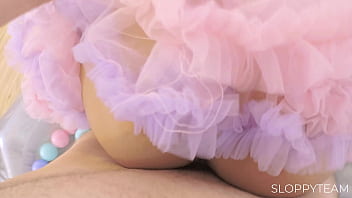 Pov close up doggystyle perfect russian teen body