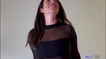 Horny brunette girl loves to fuck