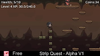 Strip quest alpha v1 free game itchio adventure platformer role playing Strip quest alpha v1 free game itchio adventure platformer role playing