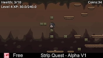 Strip quest alpha v1 free game itchio adventure platformer role playing