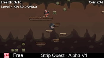 Strip quest alpha v1 free game itchio adventure platformer role playing