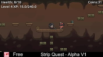 Strip quest alpha v1 free game itchio adventure platformer role playing