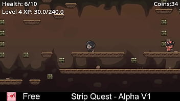 Strip quest alpha v1 free game itchio adventure platformer role playing