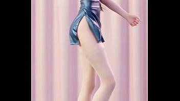 Big tits cloth simulation undressing mmd