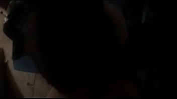 Sexy young latina giving sloppy blowjob