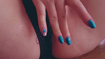 Dirty squirt in panties and dripping wet pussy