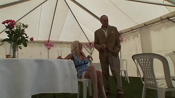 Brooke jameson and michelle thorne lift their dresses for cock