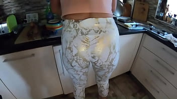 Milfycalla ep 109 stepmom is cheatingin this video i was cleaning the kitchen and the neighbor came to say hello #amate