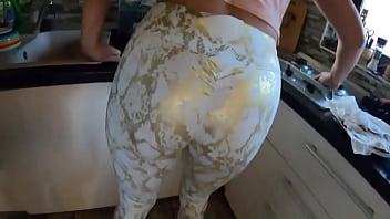 Milfycalla ep 109 stepmom is cheatingin this video i was cleaning the kitchen and the neighbor came to say hello #amate