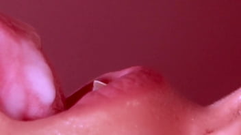 Slut desperate for step daddy's cum on her face