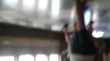 Novinha de shortinho no museu 1 teen short shorts in art gallery 1