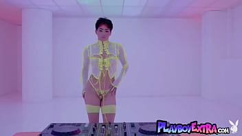 Smoking hot latin beauty teasing in her slutty lingerie and posing naked