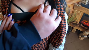 Milfycalla fucked in ripped pantyhose & downjacket by her boss – office cheating fetish ep 248 preview