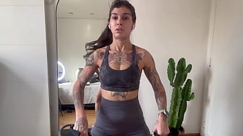 Exercising with warm up and stretch training