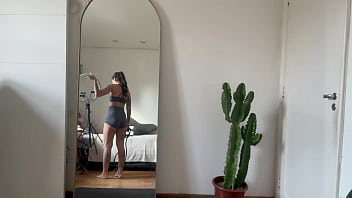 Exercising with warm up and stretch training