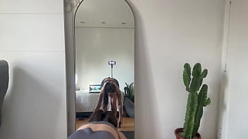 Exercising with warm up and stretch training