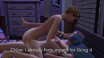 Hot lesbian sex between rich brat and angsty teen sims 4 3d animation